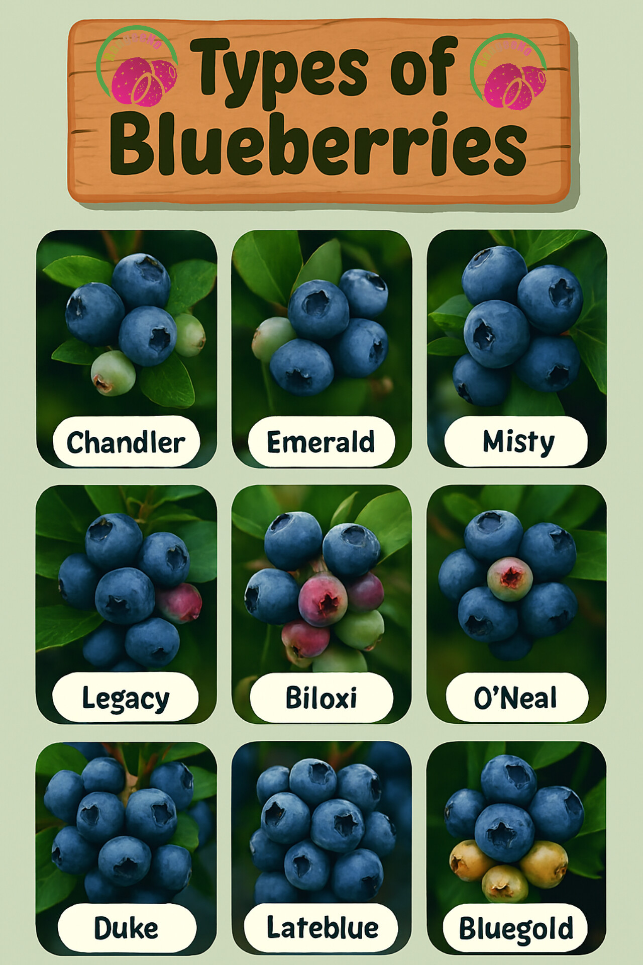 فروش عمده نهال بلوبری